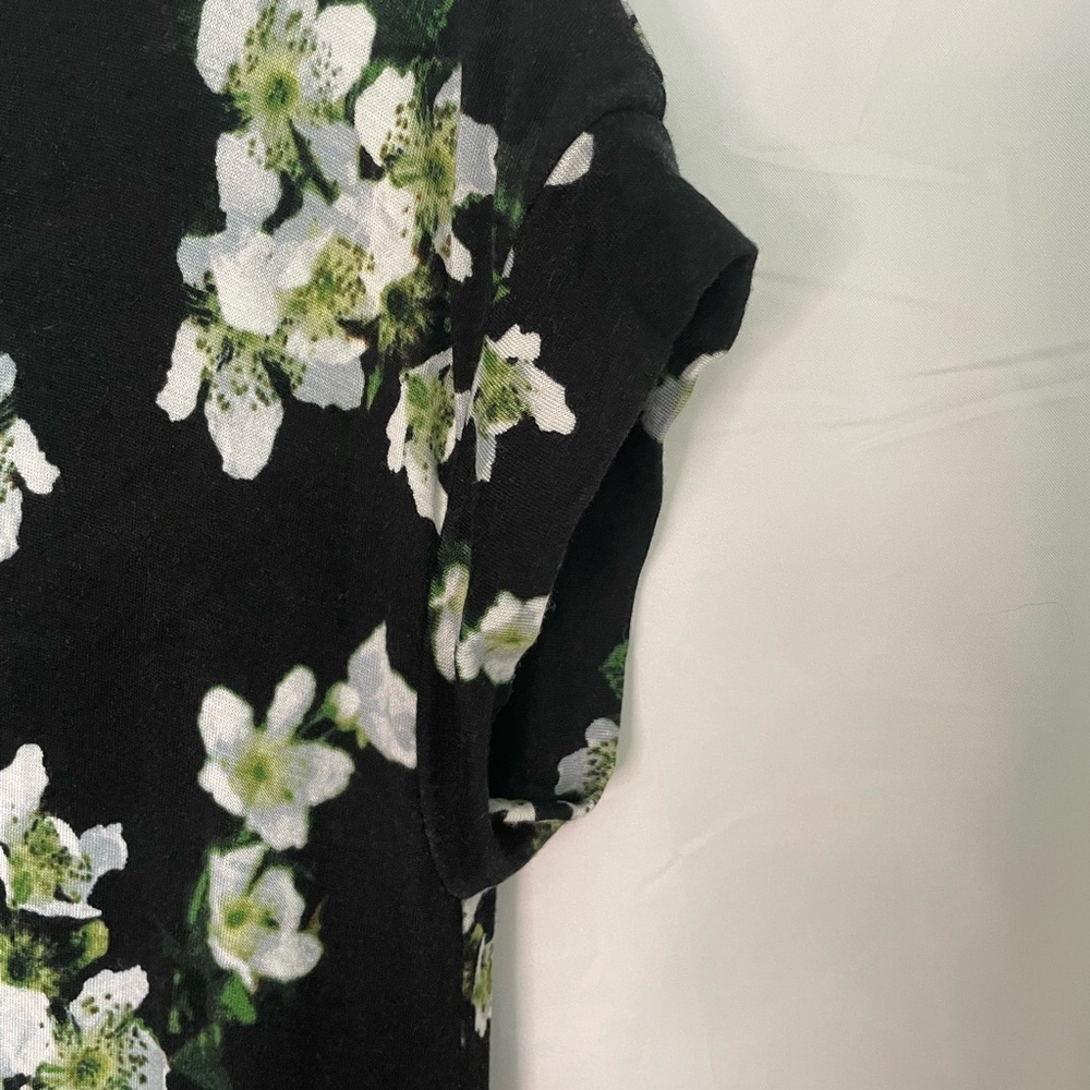 LuLaRoe Black and White Sheath Maxi Dress V-Neck​​​​ - Picture 3 of 9